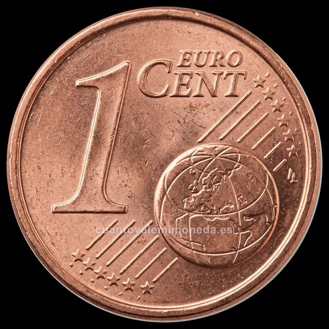 Imagen orientativa: 1 céntimo Mónaco 2002 (escudo, solo en carteras)