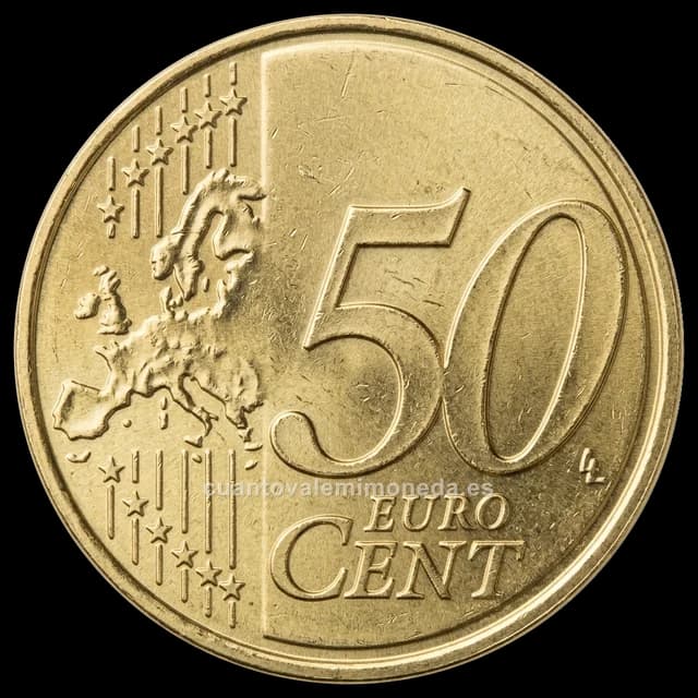 Imagen orientativa: 20 céntimos Alemania 2007 F, error con mapa antiguo