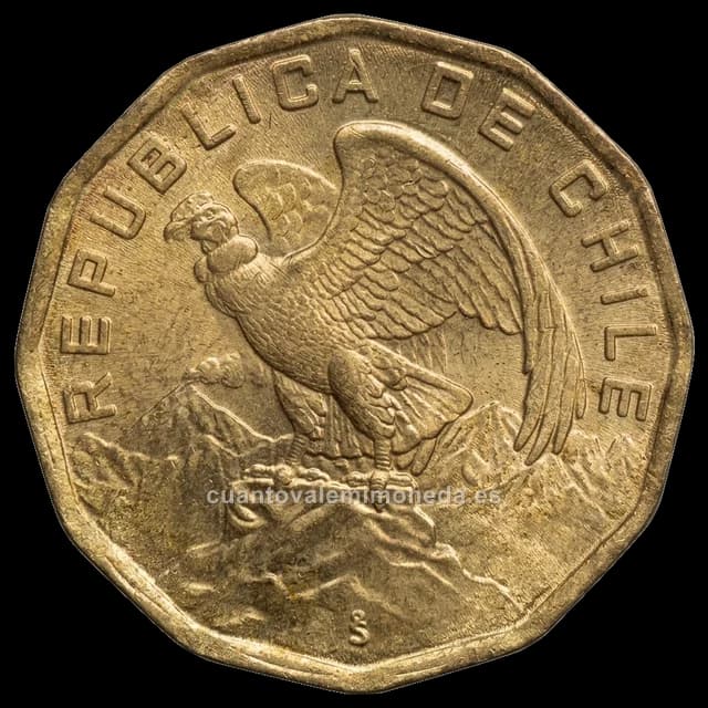 Imagen orientativa: 100 escudos Chile 1974-1975 (cóndor)