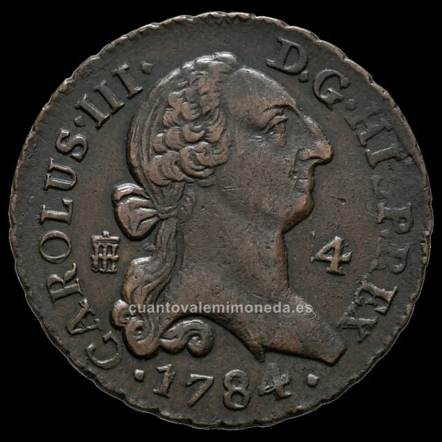 Imagen orientativa: 1 maravedí de Carlos III (1770-1773)