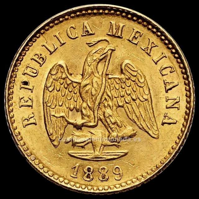 Imagen orientativa: 1 peso de oro 1870-1905