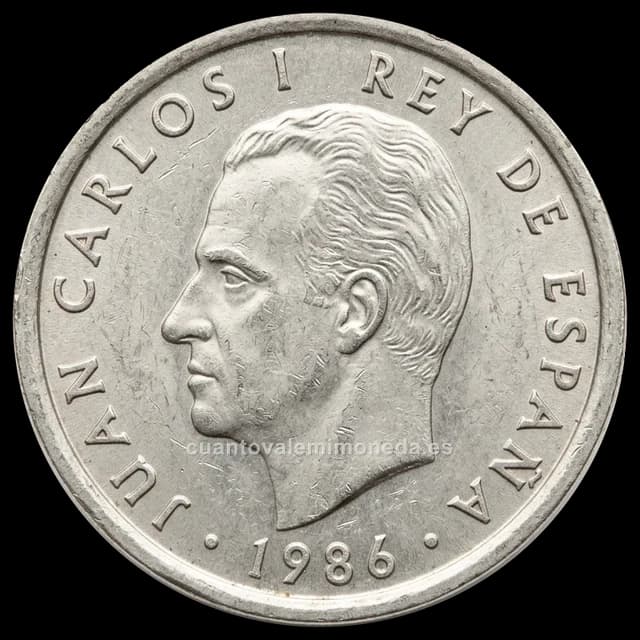 Imagen orientativa: 1 peseta 1982-1989 (aluminio, 1,2 g)