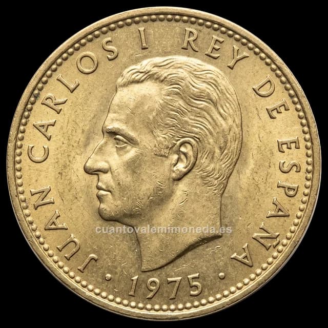 Imagen orientativa: 100 pesetas 1975, estrella 19*76