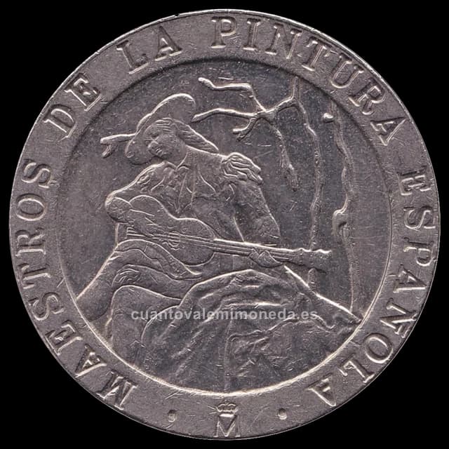 Imagen orientativa: 200 pesetas 1996, Maestros de la pintura (Bayeu y Fortuny)
