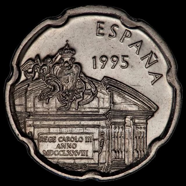 Imagen orientativa: 50 pesetas 1995, Madrid (Puerta de Alcalá)