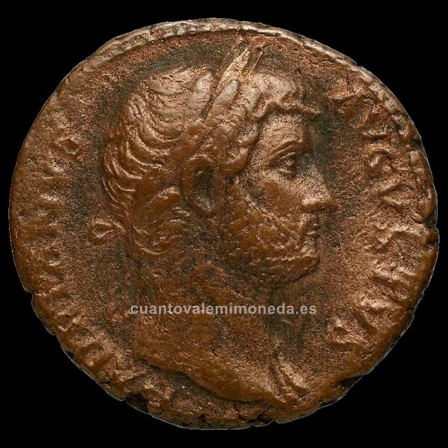 Imagen orientativa: As de Adriano (117-138 d. C.)